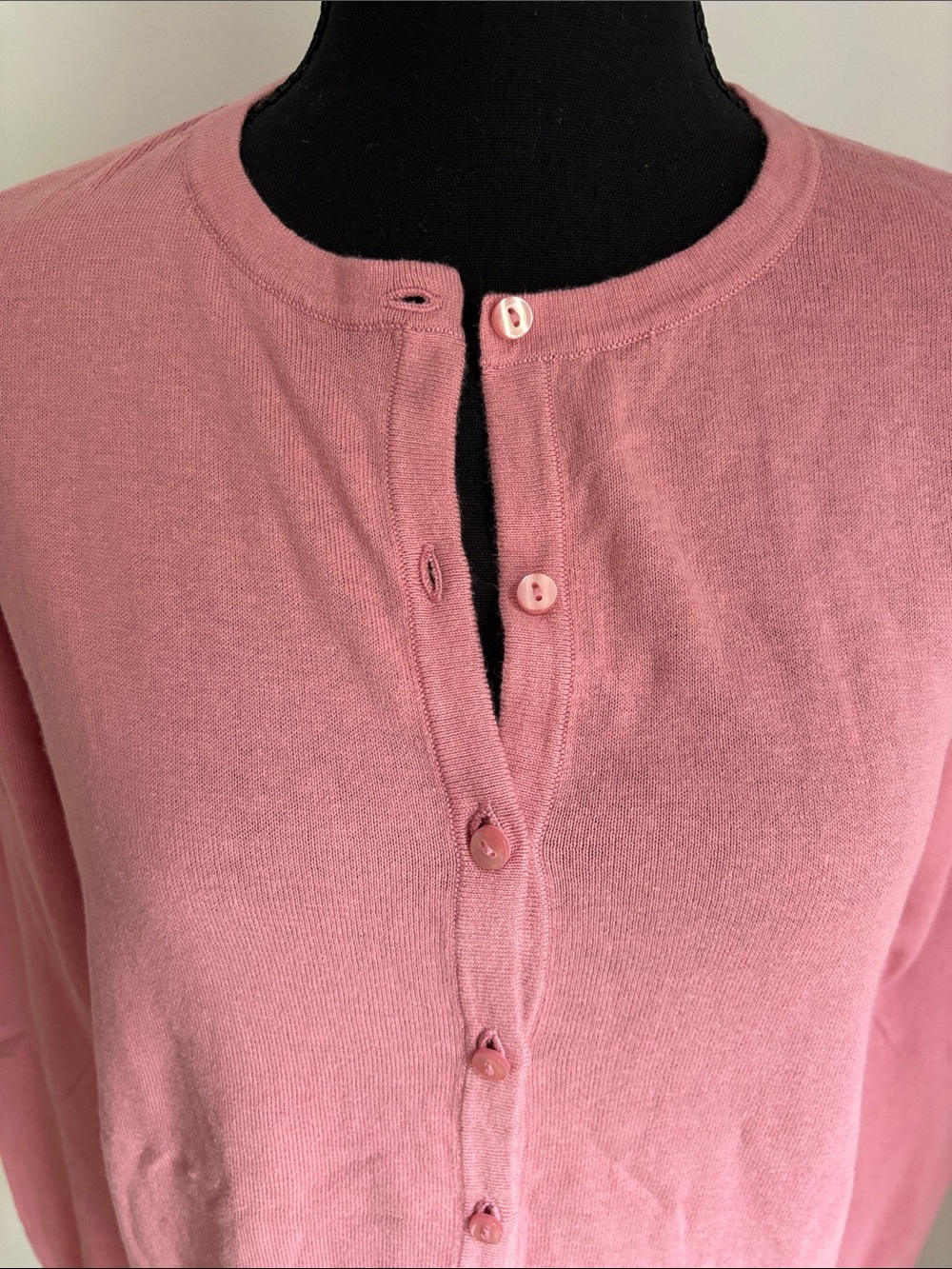 NWT LOFT dusty Rose pink long sleeve cardigan, small S - Picture 3 of 3
